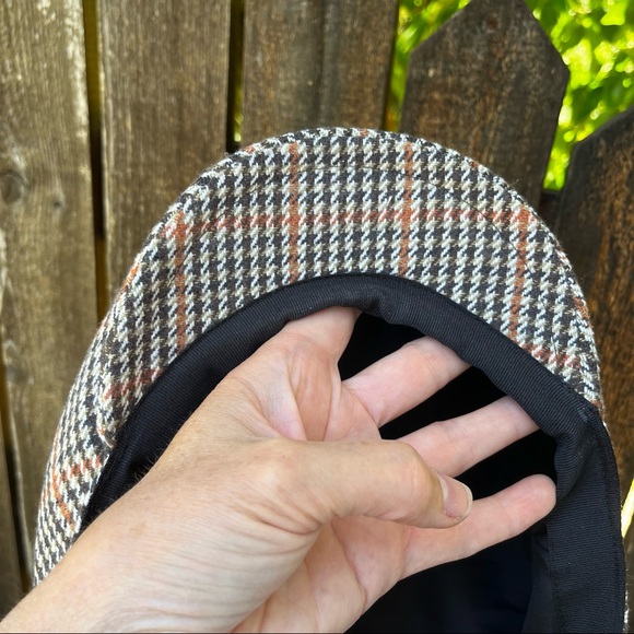 Wonderful Fashion Men’s Flat Cap Tweed Wool Blend Hat - Picture 9 of 11